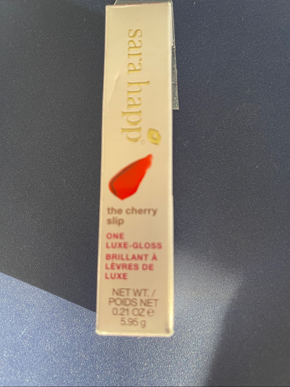 Sara Happ The Cherry Slip One Luxe-Gloss — Cherry Red Lip Gloss